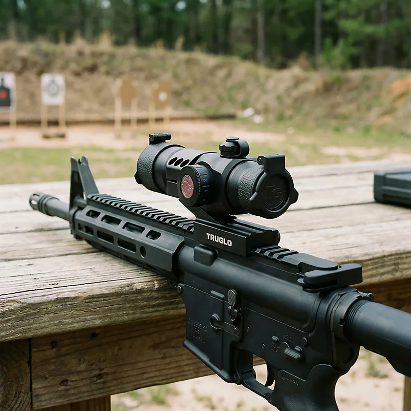 Truglo Triton 1 x 30 Tactical Red Dot Sight with Cantilever Mount