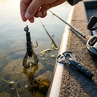 Googan Baits Krackin' Craw 4-in Freshwater 7-Pack