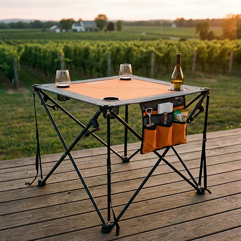 Creative Outdoor Folding Wine Table