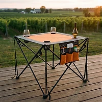 Creative Outdoor Folding Wine Table