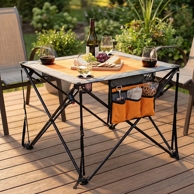Creative Outdoor Folding Wine Table