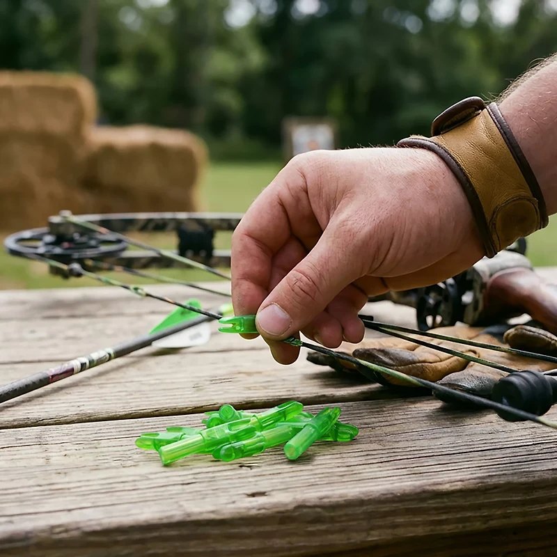 New Archery Products Carbon Arrow Nocks 12-Pack