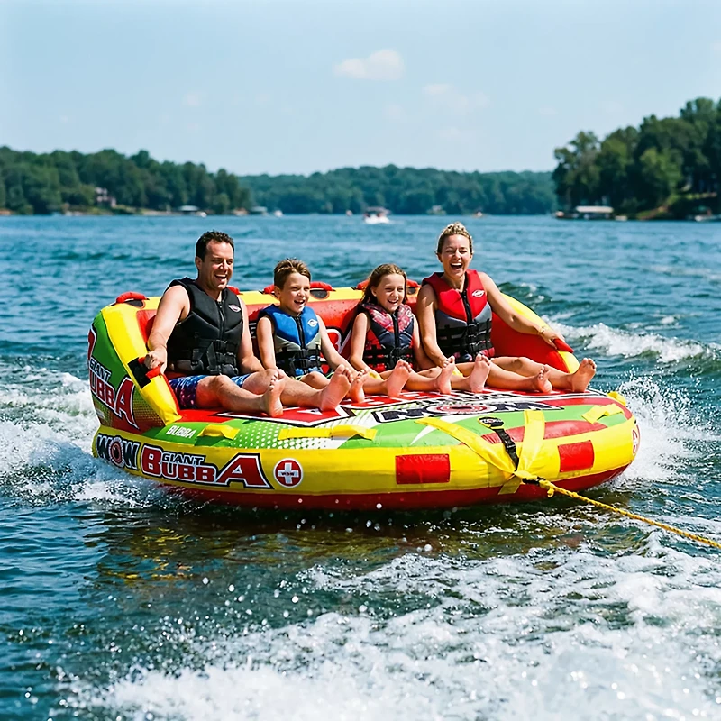 WOW Watersports Giant Bubba 4-Person Inflatable Towable Tube