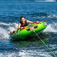 WOW Watersports Thriller 1-Person Inflatable Towable Tube
