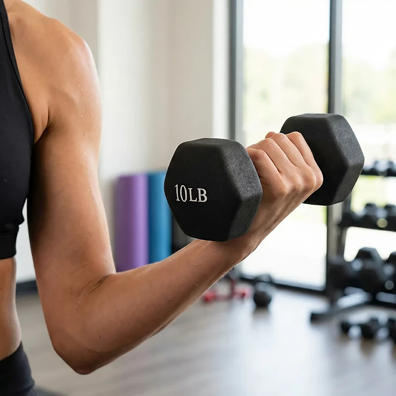 Sunny Health & Fitness Neoprene Dumbbell – Single