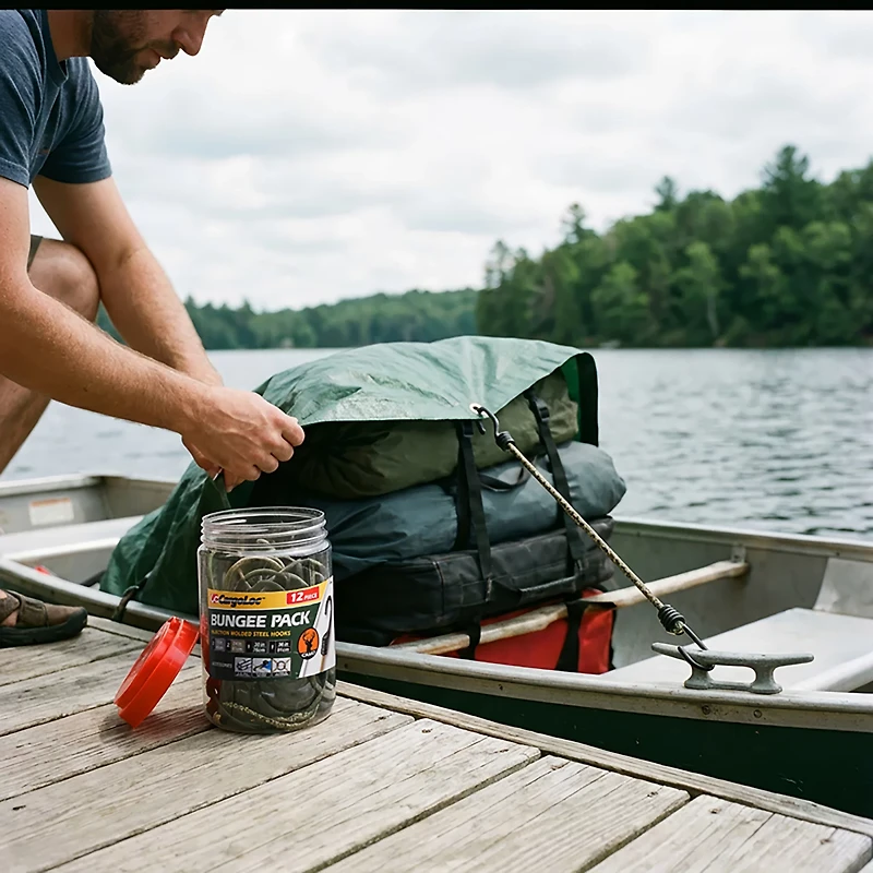 CargoLoc Injection Molded Hooks Bungee Pack Camo