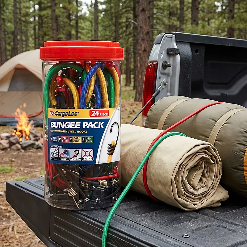 CargoLoc High Strength Steel Hooks Bungee Pack