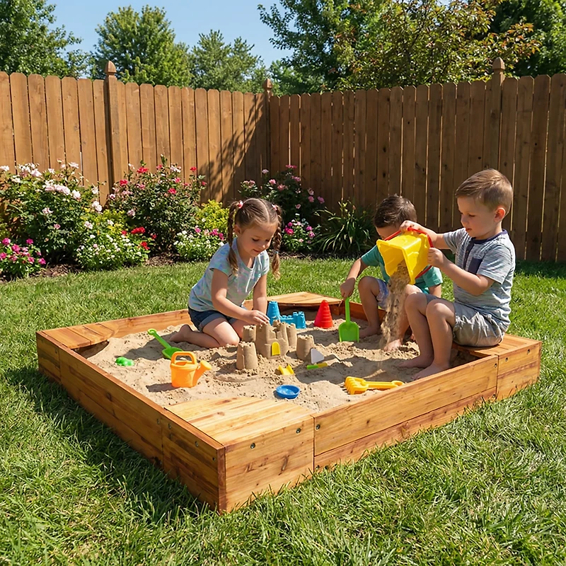 KidKraft Backyard Sandbox