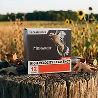 Monarch High Velocity Long Range Light Dove 12 Gauge Shotshells - 25 Rounds