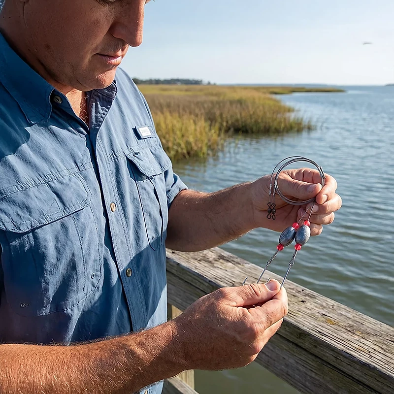 Eagle Claw Lazer Sharp Ready Rigs with Hooks