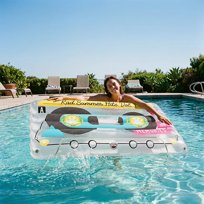 BigMouth Retro Tape Cassette Pool Float