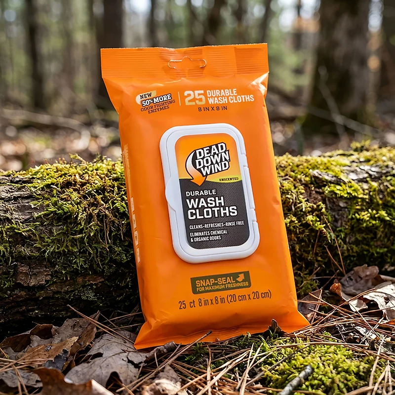 Dead Down Wind Field Wash Cloths 25-Pack