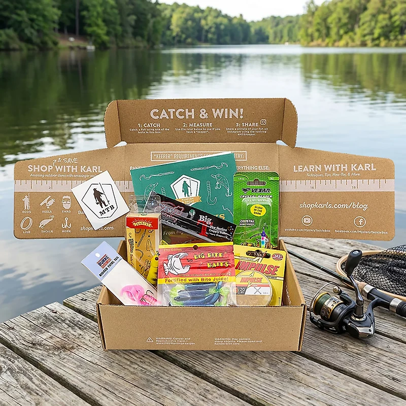 Mystery Tackle Box Panfish Fishing Kit