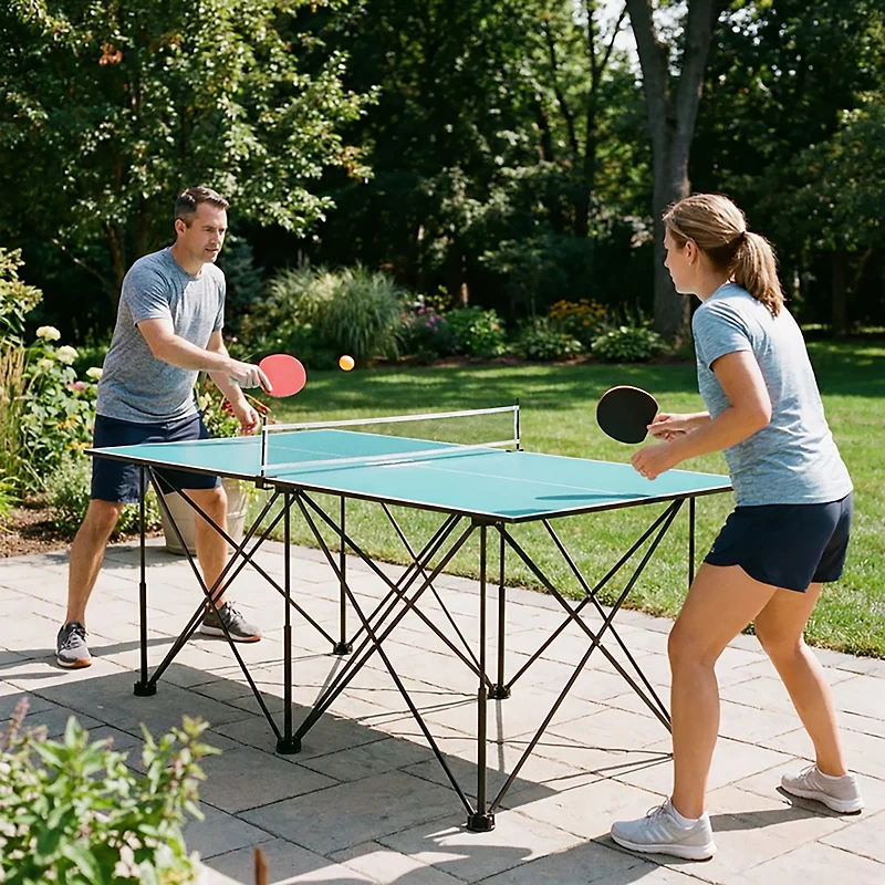 6-ft Pop Up Ping Pong Table