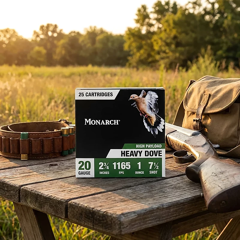 Monarch Heavy Dove Loads 20 Gauge Shotshells - 25 Rounds