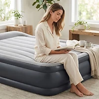 INTEX Deluxe Queen Pillow Rest Airbed