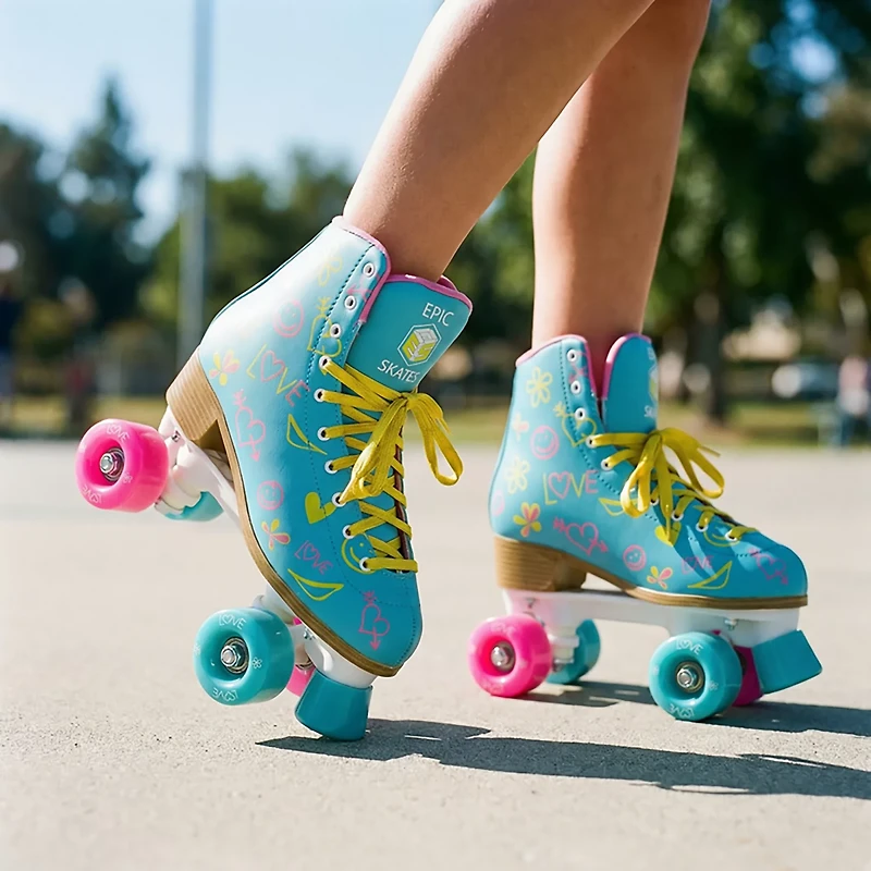 Epic Skates Youth Splash Roller Skates