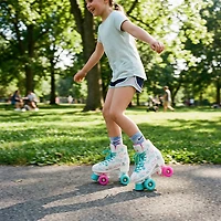 Epic Skates Youth Frost Roller Skates