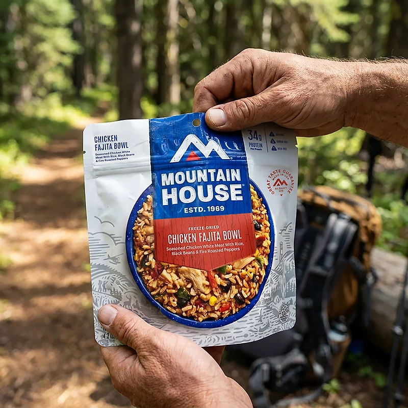 Mountain House Dry Chicken Fajita Bowl Pouch