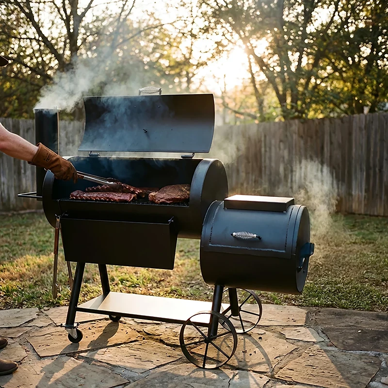 Old Country Brazos DLX Charcoal Smoker