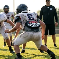 Battle Youth FB Beware of Dog Back Plate