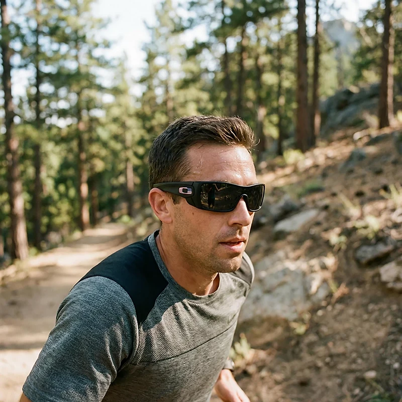 Oakley SI Batwolf Tonal USA Flag Sunglasses