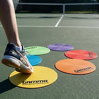 Gamma Tennis Court Spots 6-Pack