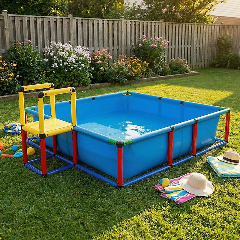 Funphix Build n' Splash Buildable Swimming Kids Pool