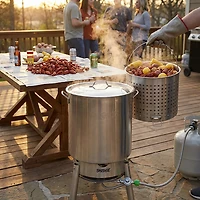 Bayou Classic 82 qt Stainless Bayou Boiler Cooker Kit
