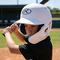 Rawlings Junior Matte Mach Adjust 1Tone RHB Helmet