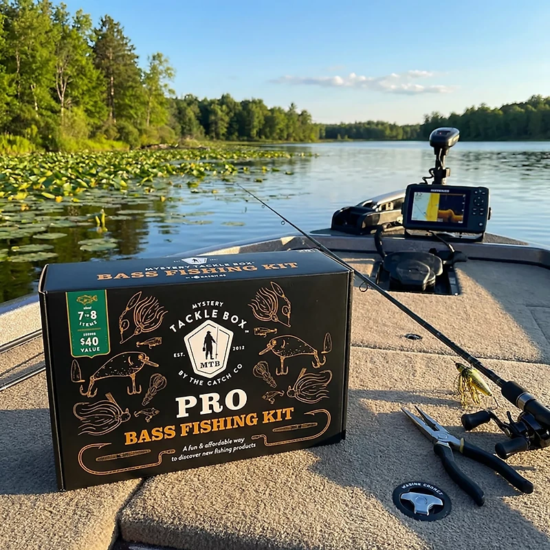 Mystery Tackle Box Pro Bass Fishing Kit