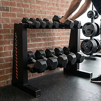 CAP Barbell 2-Tier Horizontal Dumbbell Rack