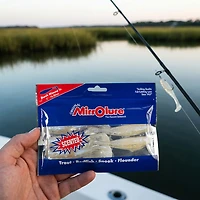 MirrOlure Marsh Minnow Jr. 3 Paddle Tail Baits 6-Pack