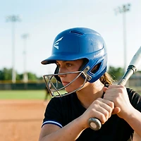 EASTON Adults' Alpha Batting Helmet w/ Softball Mask