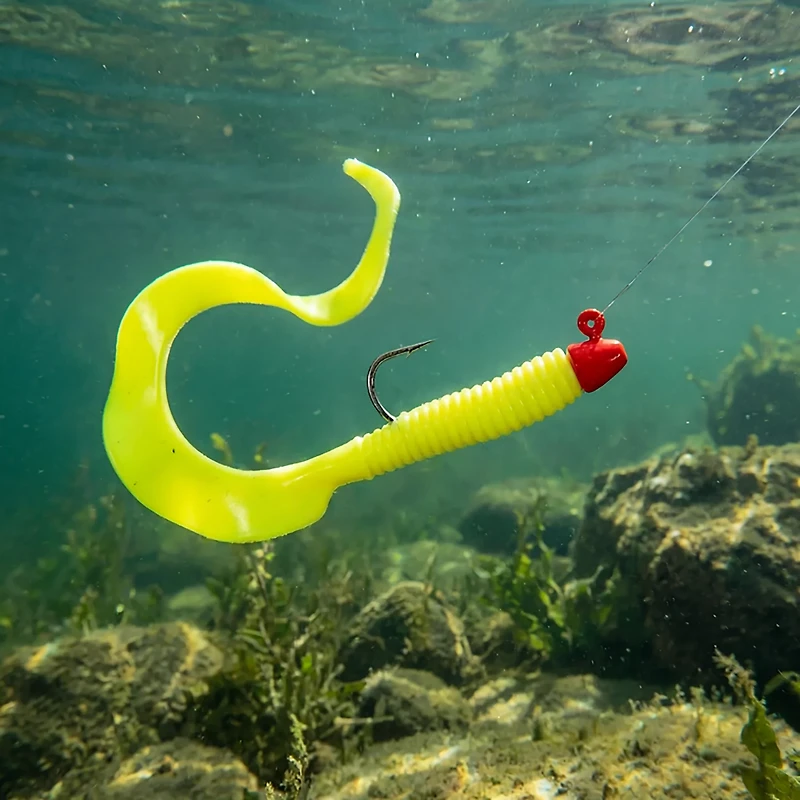 H&H Lure 8 Giant Curl Tail Jig