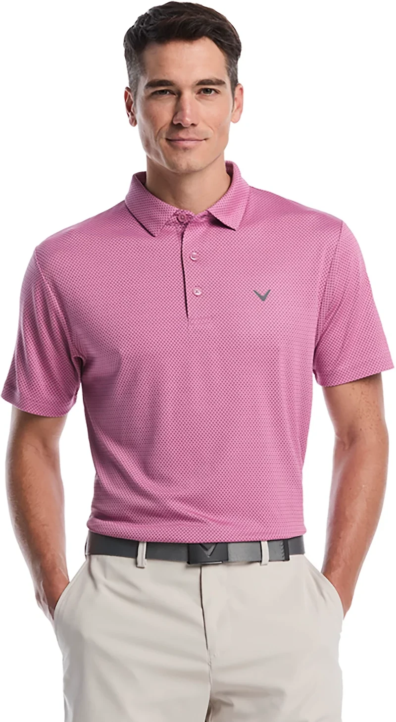 Callaway Men's Pro Spin Jacquard Polo Shirt