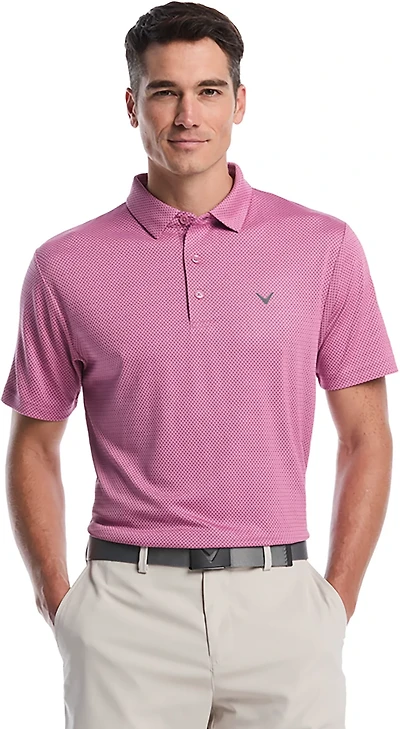 Callaway Men's Pro Spin Jacquard Polo Shirt