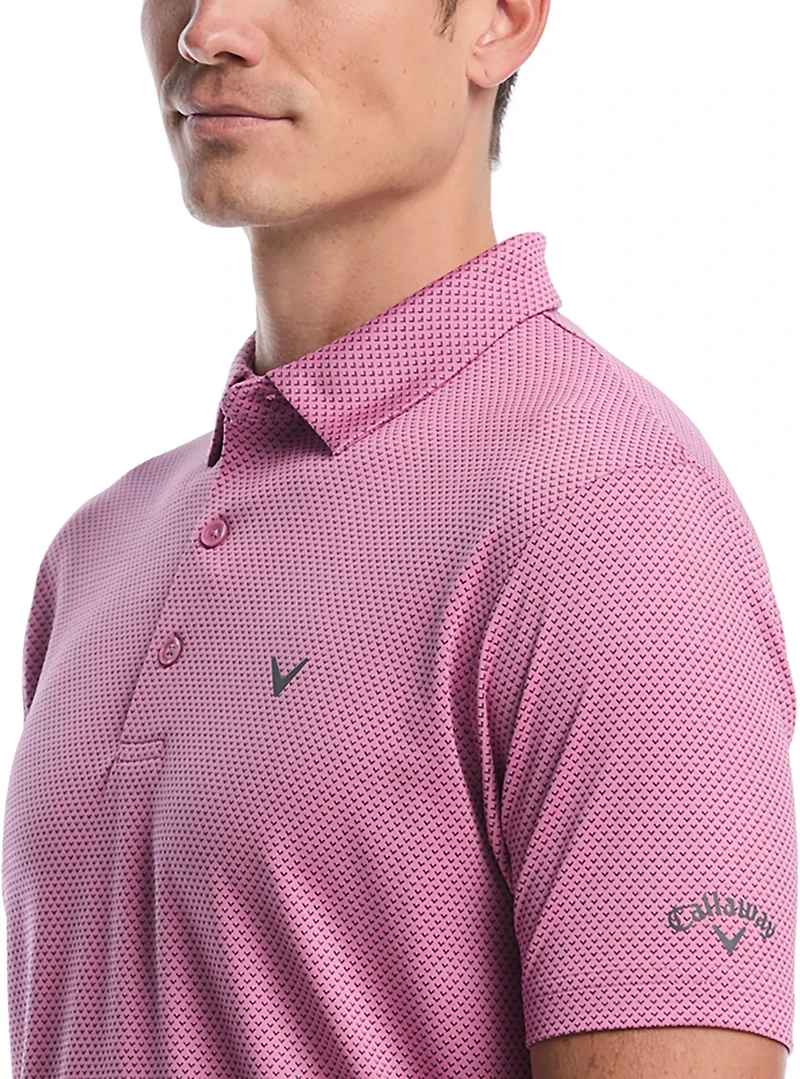 Callaway Men's Pro Spin Jacquard Polo Shirt
