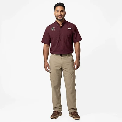 Columbia Sportswear Men's Florida State University Tamiami Short Sleeve Fishing T-shirt