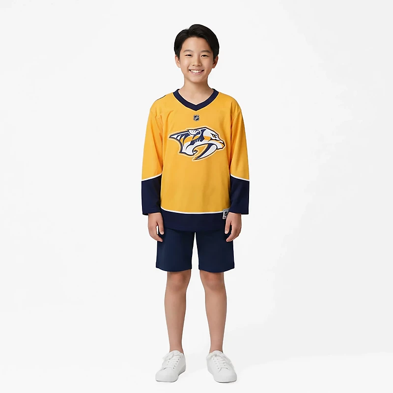 adidas Boys' Nashville Predators Replica Home Team Jersey