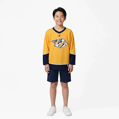 adidas Boys' Nashville Predators Replica Home Team Jersey