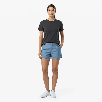 Magellan Outdoors Women's Happy Camper Chambray Shorts