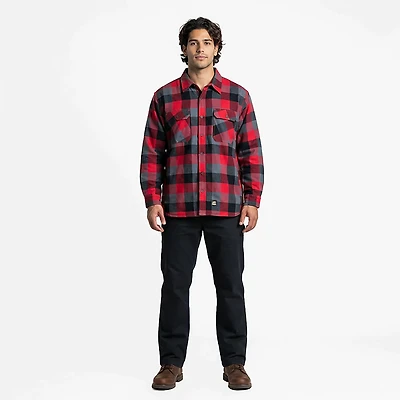 Berne Men's Flannel Shirt Jacket