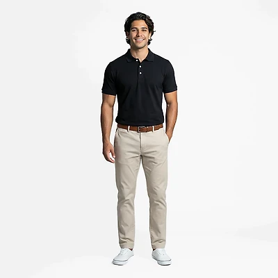 French Toast @School Men's Pique Polo Shirt