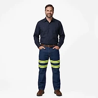 Red Kap Men's Enhanced Visibility Relaxed Fit Jeans