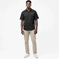 Antigua Men's University of Louisville Game Day Woven Fishing Shirt