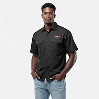 Antigua Men's Mississippi State University Game Day Woven Fishing Shirt