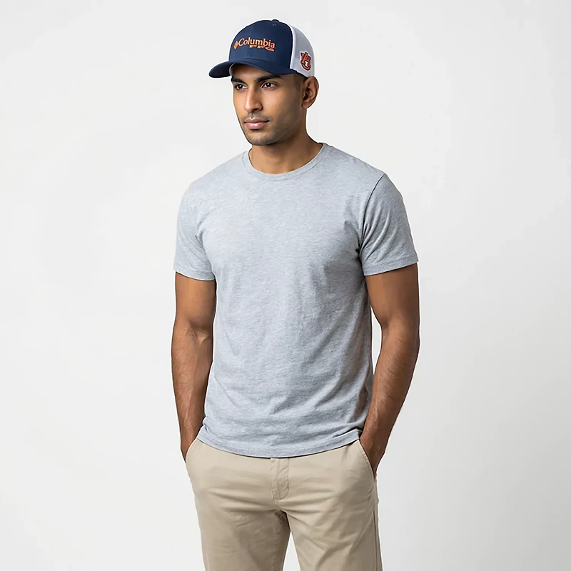 Columbia Sportswear Men's Auburn University Collegiate PFG Mesh Ball Cap
