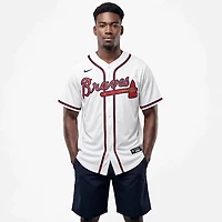 Nike Men's Atlanta Braves Ronald Acuna Jr. Official Replica Home Jersey