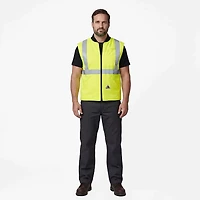 Bulwark Men's Flame Resistant Hi-Visibility Insulated Vest